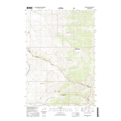 2017 Map of Deadman Pass, 2017 Print
