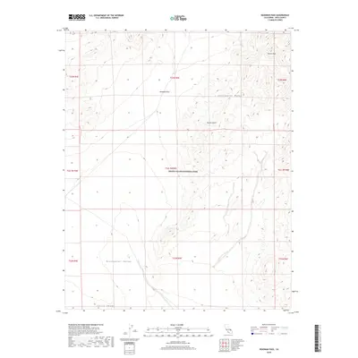 2018 Map of Deadman Pass, 2018 Print