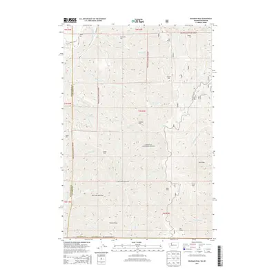 2013 Map of Deadman Peak, 2013 Print