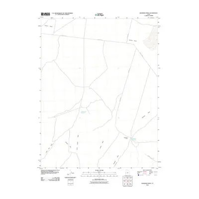 2010 Map of Deadman Point, 2010 Print