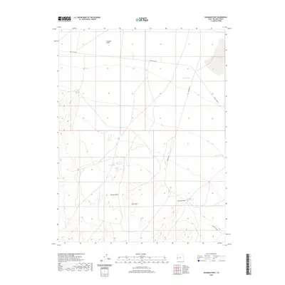 2020 Map of Deadman Point, 2020 Print