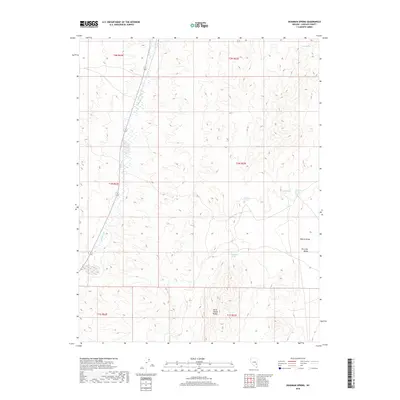 2018 Map of Deadman Spring, 2018 Print