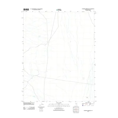 2012 Map of Deadman Spring NE, 2012 Print