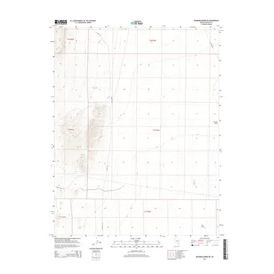 2014 Map of Deadman Spring NE, 2014 Print