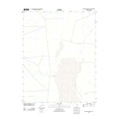 2012 Map of Deadman Spring SE, 2012 Print