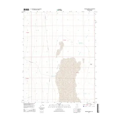 2014 Map of Deadman Spring SE, 2014 Print