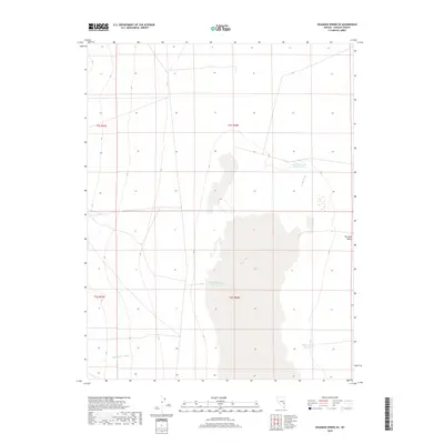 2018 Map of Deadman Spring SE, 2018 Print
