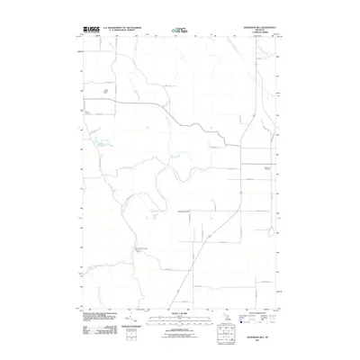2011 Map of Deadmans Hill, 2011 Print