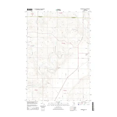 2014 Map of Deadmans Hill, 2014 Print