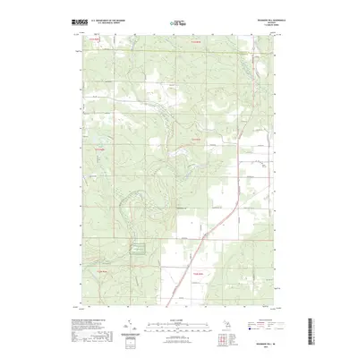 2023 Map of Deadmans Hill, 2023 Print