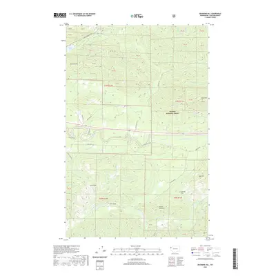 2020 Map of Deadmans Hill, 2020 Print