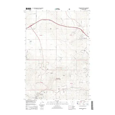 2015 Map of Deadwood North, 2015 Print