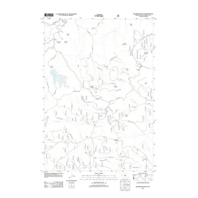 2012 Map of Deadwood South, 2012 Print