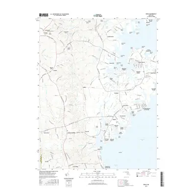 2016 Map of Deale, 2016 Print