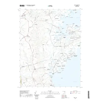 2019 Map of Deale, 2019 Print