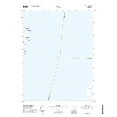 2019 Map of Deale OE E, 2019 Print