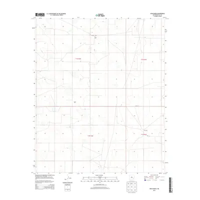 2013 Map of Dean Ranch, 2013 Print