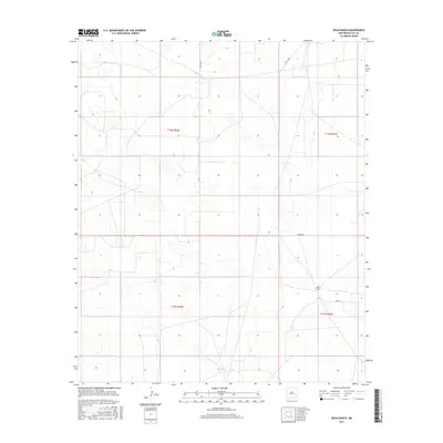 2017 Map of Dean Ranch, 2017 Print