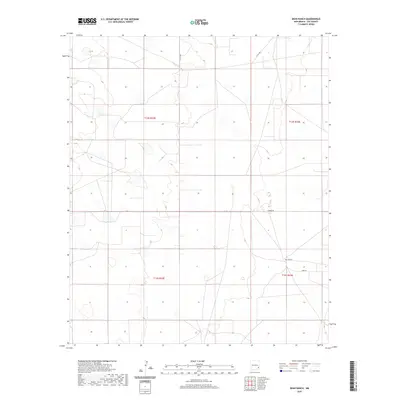 2020 Map of Dean Ranch, 2020 Print
