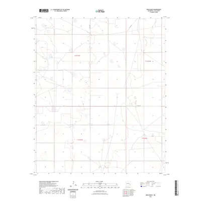 2023 Map of Dean Ranch, 2023 Print