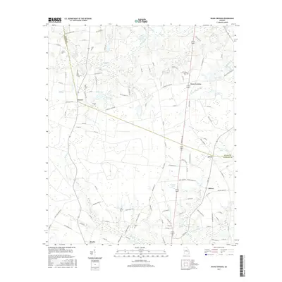 2017 Map of Deans Crossing, 2017 Print