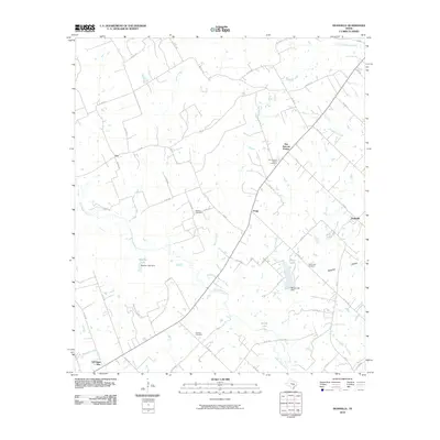 2010 Map of Deanville, 2010 Print