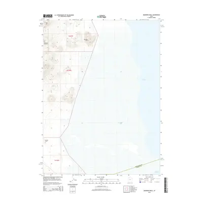 2014 Map of Deardens Knoll, 2014 Print