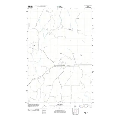 2011 Map of Deary, 2011 Print