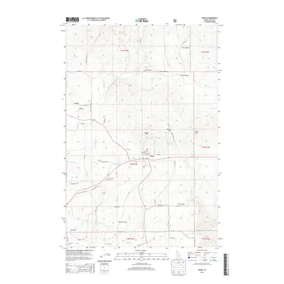 2014 Map of Deary, 2014 Print