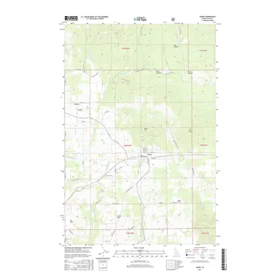 2017 Map of Deary, 2017 Print