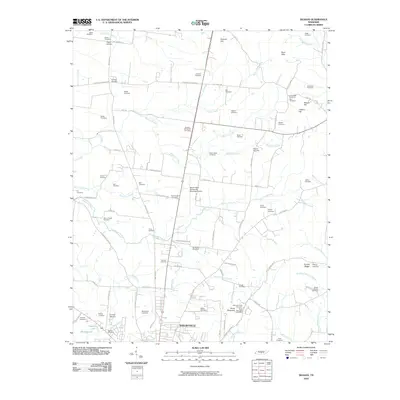 2010 Map of Deason, 2010 Print