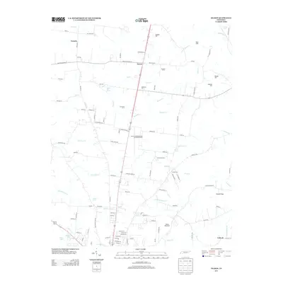 2013 Map of Deason, 2013 Print