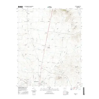 2016 Map of Deason, 2016 Print