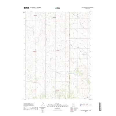 2023 Map of Death Creek Reservoir, 2023 Print
