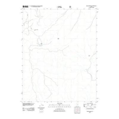 2011 Map of Death Ridge, 2011 Print