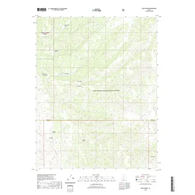 2020 Map of Death Ridge, 2020 Print