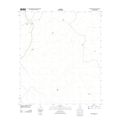 2012 Map of Deaton Draw, 2012 Print