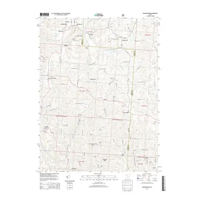 2013 Map of Deavertown, 2013 Print