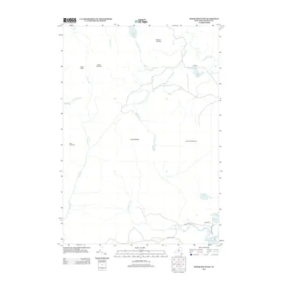 2013 Map of Debar Mountain, 2013 Print