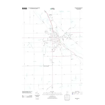 2013 Map of Decatur, 2013 Print