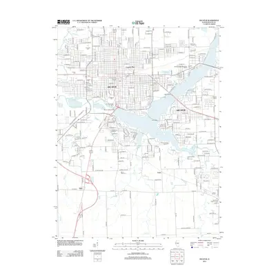 2012 Map of Decatur, 2012 Print