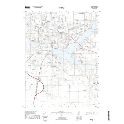 2018 Map of Decatur, 2018 Print