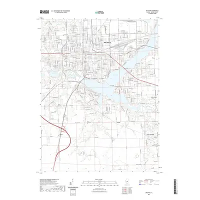 2021 Map of Decatur, 2021 Print