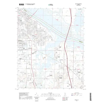 2018 Map of Decatur, 2018 Print