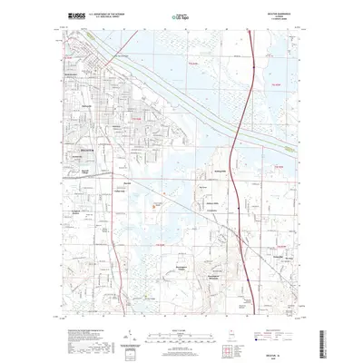 2020 Map of Decatur, 2020 Print