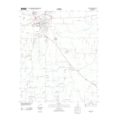 2013 Map of Decatur, 2013 Print
