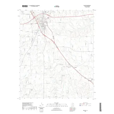 2019 Map of Decatur, 2019 Print