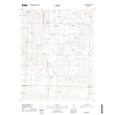 2017 Map of Decaturville, 2017 Print