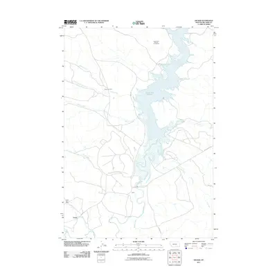 2011 Map of Decker, 2011 Print