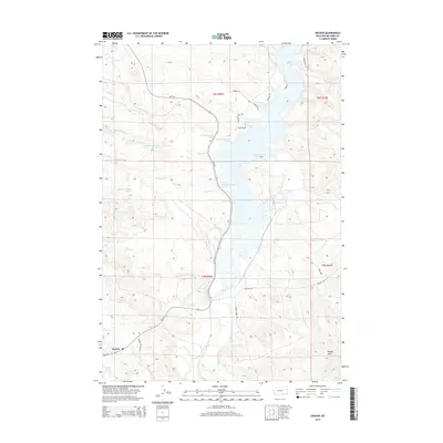 2014 Map of Decker, 2014 Print